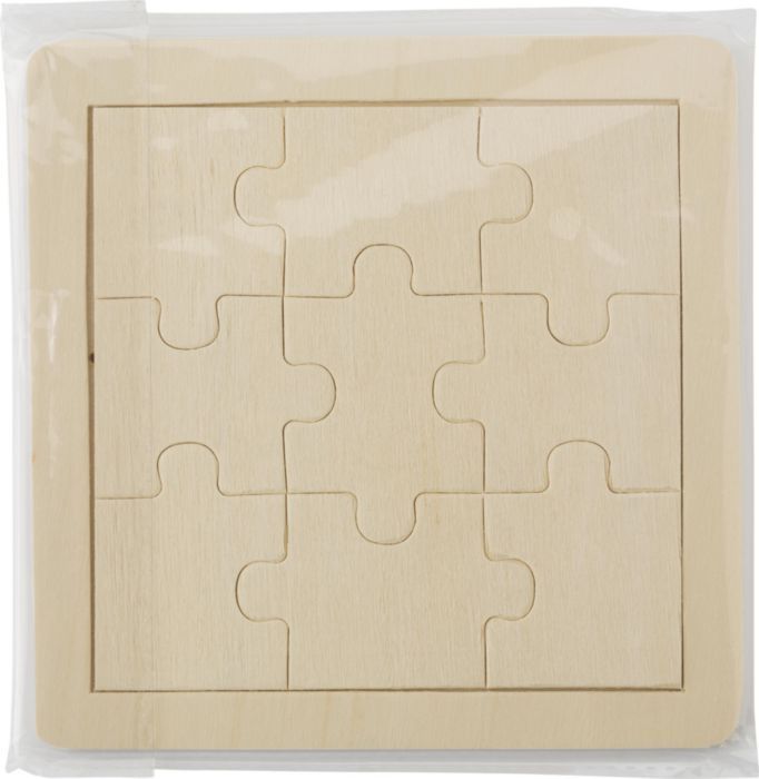 Gioco del puzzle personalizzabile in legno Alvaro